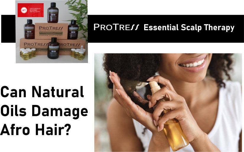 Can Natural Oils Damage Afro Hair?