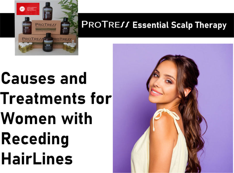 Causes and Treatments for Women with Receding Hair Lines